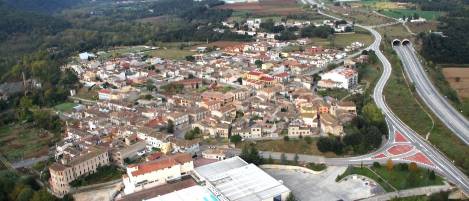 Panoràmica de Sant Jaume de Llierca